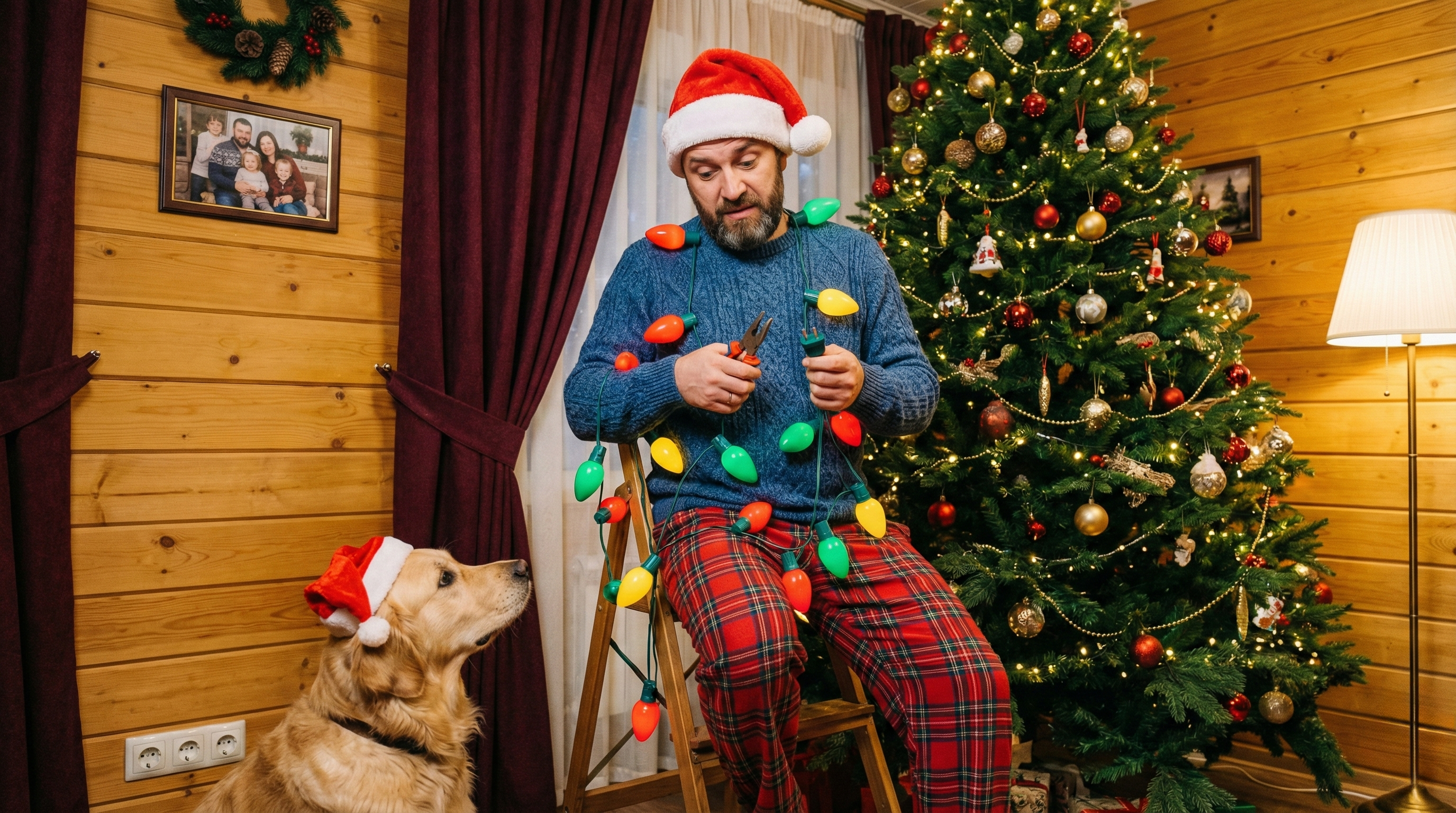 Песня в подарок: Семье на Новый год